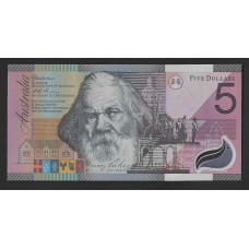 Австралия  5 долларов 2001г.