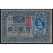 Австрия 1000 крон 1902г. XF