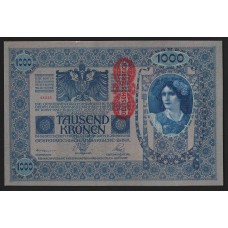 Австрия 1000 крон 1902г. aUnc