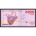 Бурунди 2000 франков 2015г.