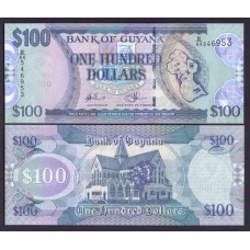 Гайана 100 долларов 2012г.