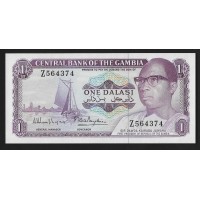Гамбия 1 даласи 1971г.