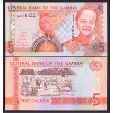 Гамбия 5 даласи  2013г.