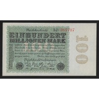 Германия 100 миллионов марок 1923г.