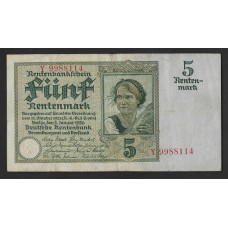 Германия 5 марок 1926 г.
