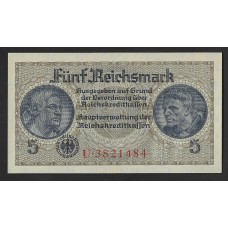  Германия   5 марок 1939г. 