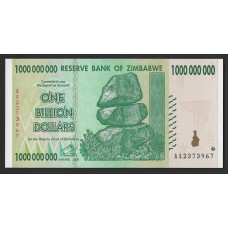 Зимбабве 1 млд. долларов 2008г.