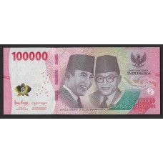 Индонезия 100000 рупий 2022г.