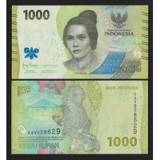 Индонезия 1000 рупий 2022г.