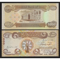 Ирак 1000 динар 2018г.