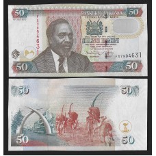 Кения 50 шиллингов 2010г.