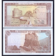 Ливан  25 ливров 1983г.