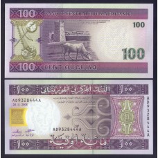 Мавритания 100 угия 2008г.