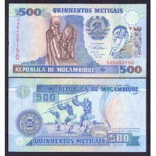 Мозамбик 500 метикал 1991г.