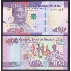 Нигерия 100 найра 2014г.