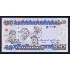 Нигерия 50 найра 2005г.
