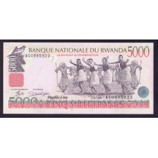 Руанда 5000 франков 1998г.