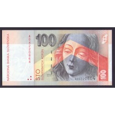 Словакия 100 крон  2004г.