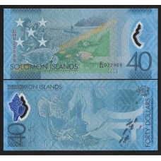 Соломоновы острова 40 долларов 2018г.