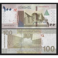Судан 100 фунтов 2019г.
