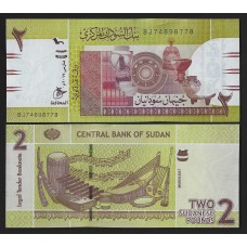 Судан 2 фунта 2017г.
