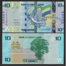 Сьерра-Леоне  10 леоне 2022г.