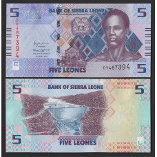 Сьерра Леоне 5 леоне 2022г.