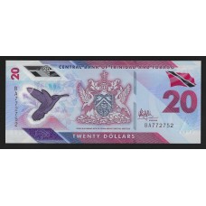 Тринидад  20 долларов 2020г.