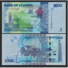 Уганда 2000 шиллингов 2021г.