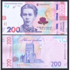 Украина 200 гривен 2019г.