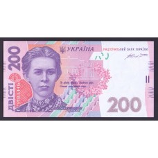 Украина 200 гривен 2014г.