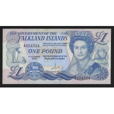 Фолклендские острова 1 фунт 1984г.