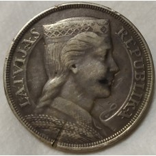 Латвия    5 лат 1932г. №1.