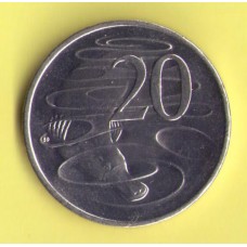 Австралия 20 центов 2012г.