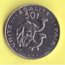 Джибути 50 франков 2010г.