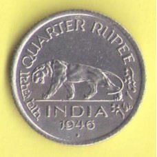 Индия ( брит.) 1/4 рупии 1946г.