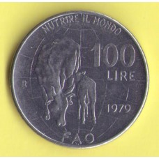 Италия 100 лир 1979г. ФАО