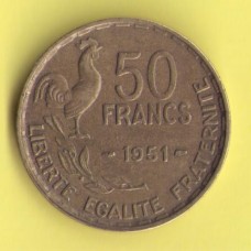 Франция 50 франков 1951г.