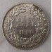 Швейцария  2 франка 1920г.