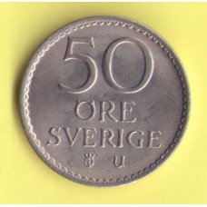 Швеция 50эре  1973г.