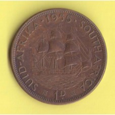 Южная Африка 1 пенни 1955г.
