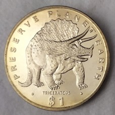 Эритрея -  1 доллар 1993 г. 