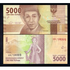 Индонезия 5000 рупий 2016г.