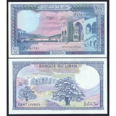Ливан 100 ливров 1988г.