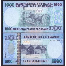 Руанда 1000 франков 2008г.